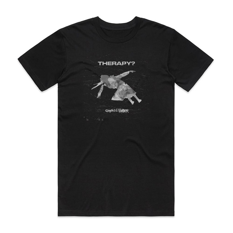 Therapy_ Crooked Timber 2 Album Cover T-Shirt Black