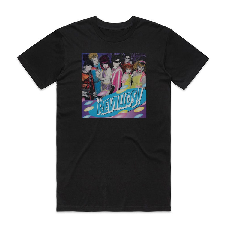 The Revillos From The Freezer Album Cover T-Shirt Black