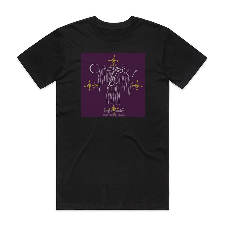Tengger Cavalry  Blood Sacrifice Shaman Album Cover T-Shirt Black