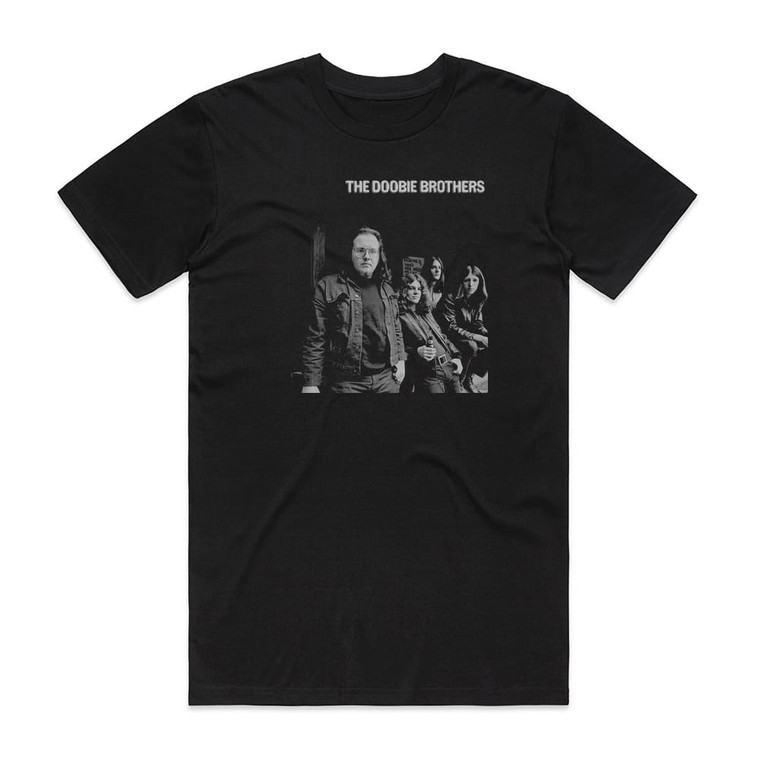 The Doobie Brothers The Doobie Brothers Album Cover T-Shirt Black