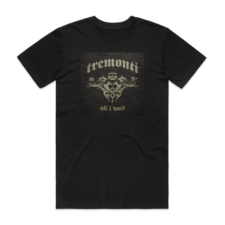 Tremonti All I Was Album Cover T-Shirt Black