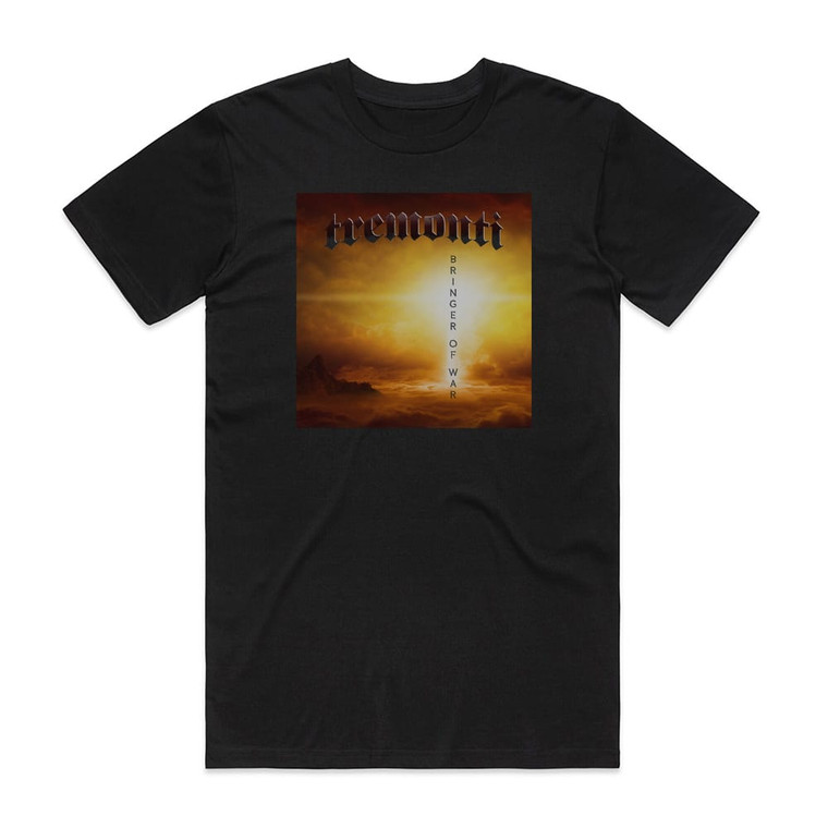 Tremonti Bringer Of War Album Cover T-Shirt Black