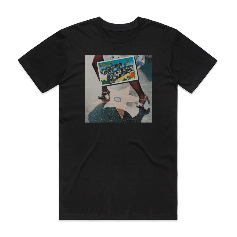 The Miracles City Of Angels Album Cover T-Shirt Black