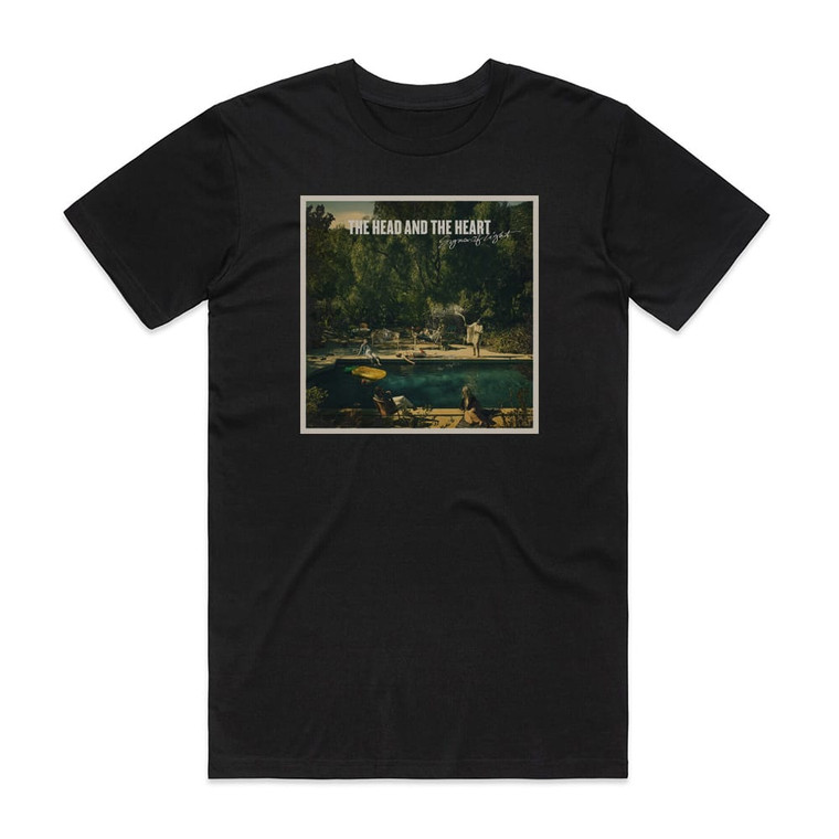 The Head and the Heart Signs Of Light Album Cover T-Shirt Black