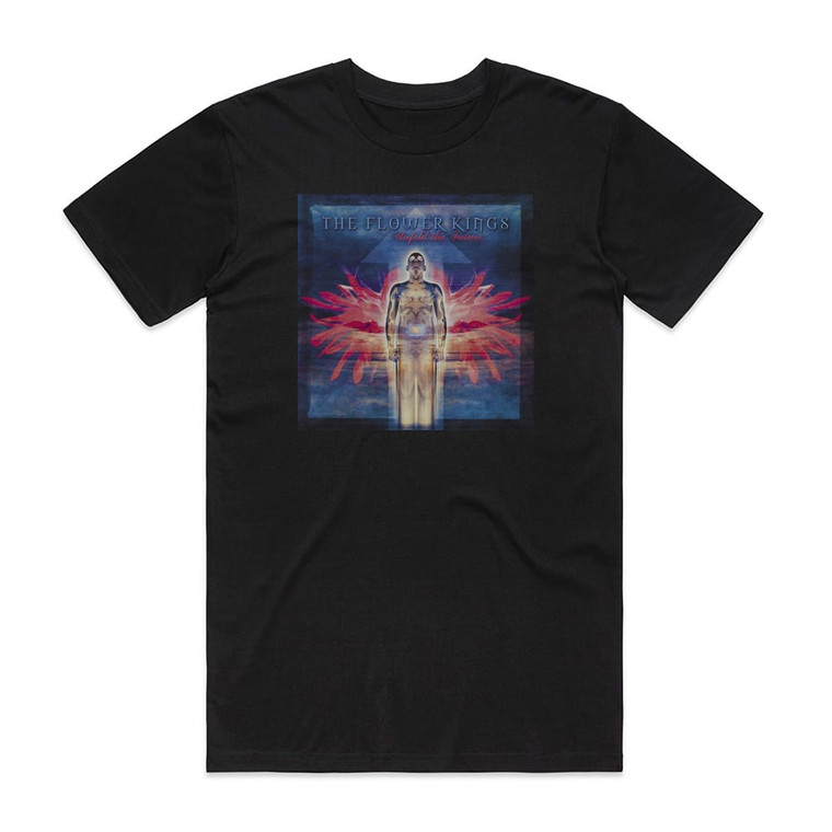 The Flower Kings Unfold The Future 1 Album Cover T-Shirt Black
