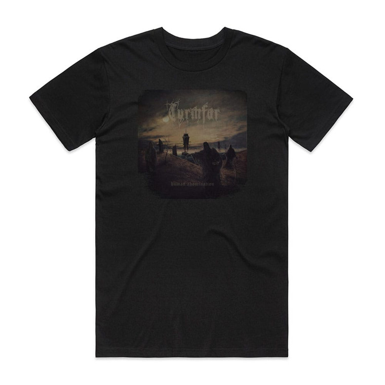 Tyrmfar Human Abomination Album Cover T-Shirt Black