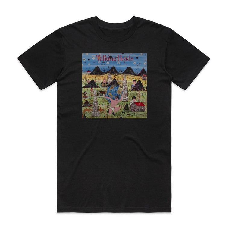 Talking Heads Little Creatures Album Cover T-Shirt Black