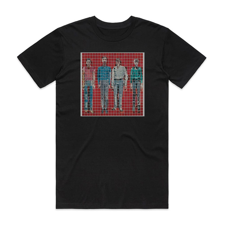 Talking Heads More Songs About Buildings And Food Album Cover T-Shirt Black