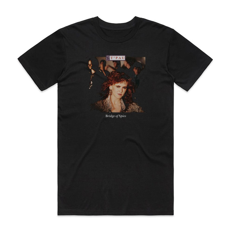 TPau Bridge Of Spies 1 Album Cover T-Shirt Black