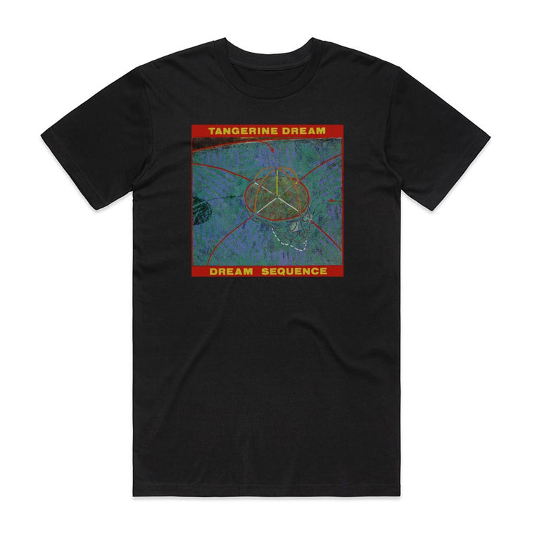 Tangerine Dream Dream Sequence Album Cover T-Shirt Black