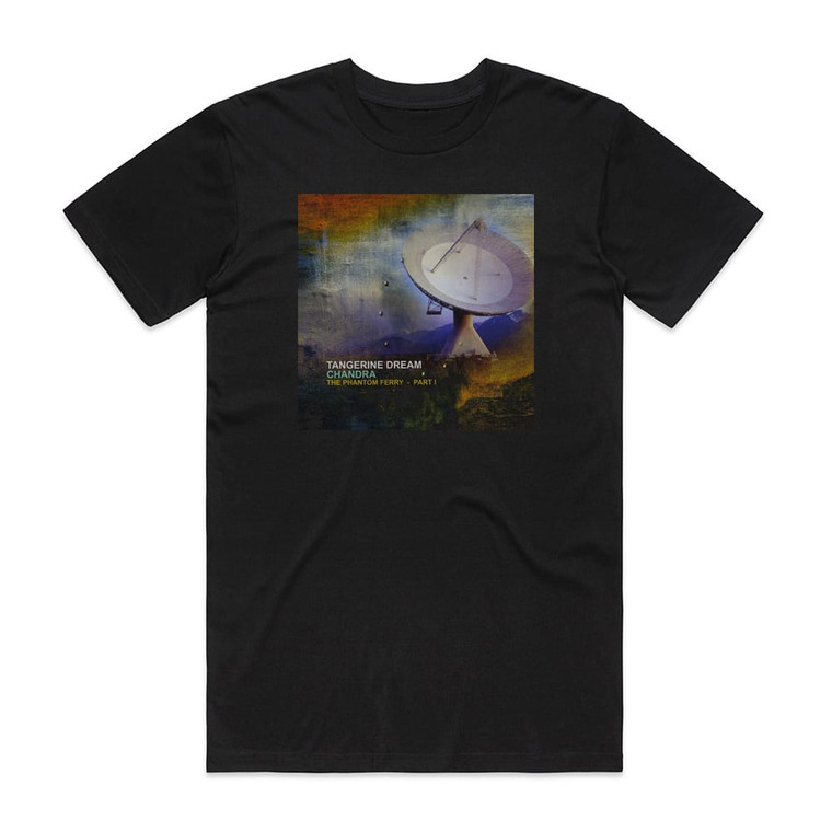 Tangerine Dream Chandra The Phantom Ferry Part 1 Album Cover T-Shirt Black