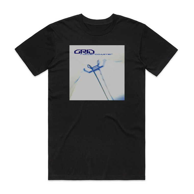 The Grid Rollercoaster Album Cover T-Shirt Black
