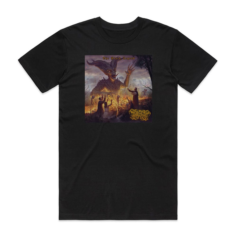 Thirteen Bled Promises The Black Legend Album Cover T-Shirt Black
