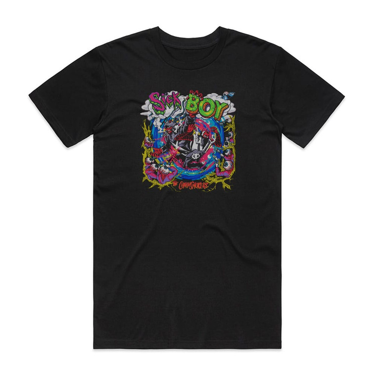 The Chainsmokers Sick Boy Album Cover T-Shirt Black