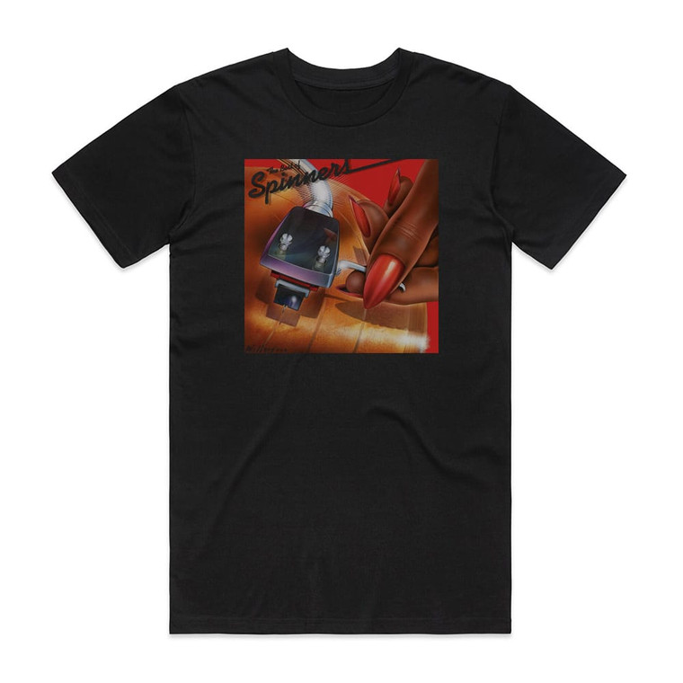The Spinners The Best Of Spinners 1 Album Cover T-Shirt Black