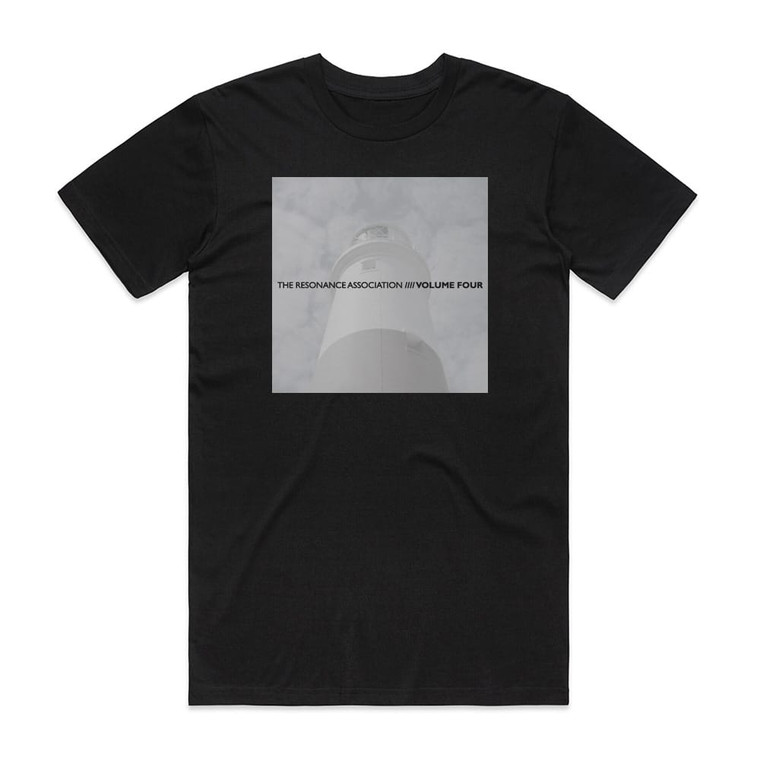 The Resonance Association Volume Four Album Cover T-Shirt Black