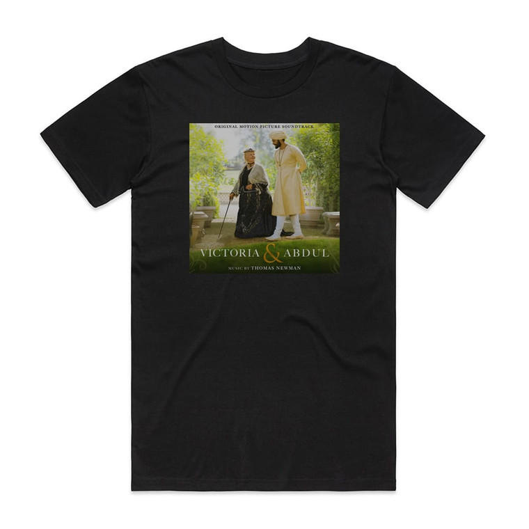 Thomas Newman Victoria Abdul Album Cover T-Shirt Black