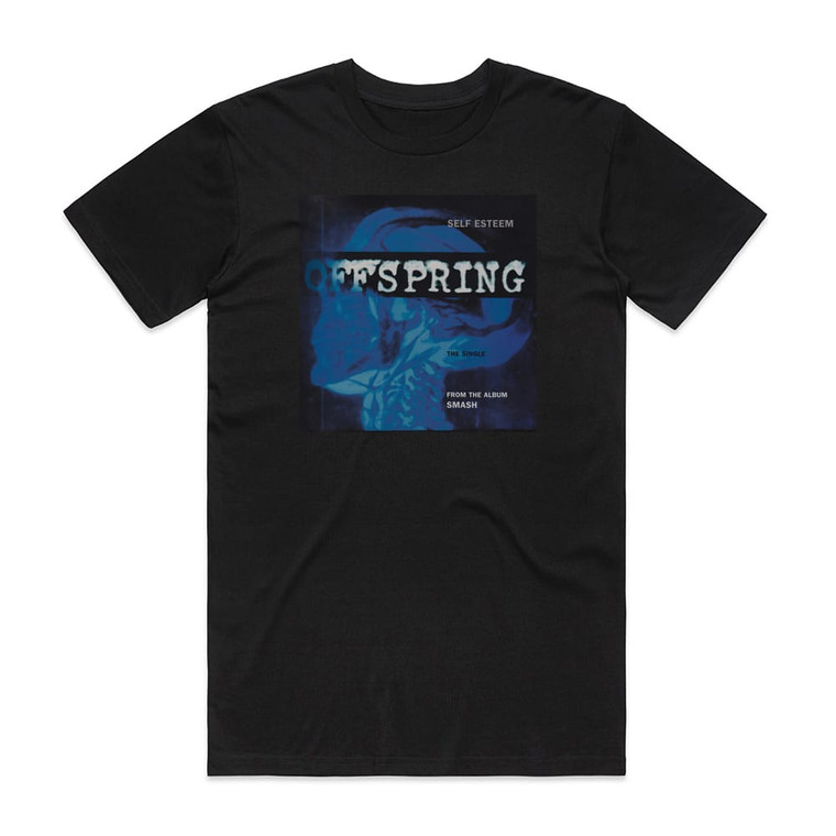 The Offspring Self Esteem 3 Album Cover T-Shirt Black