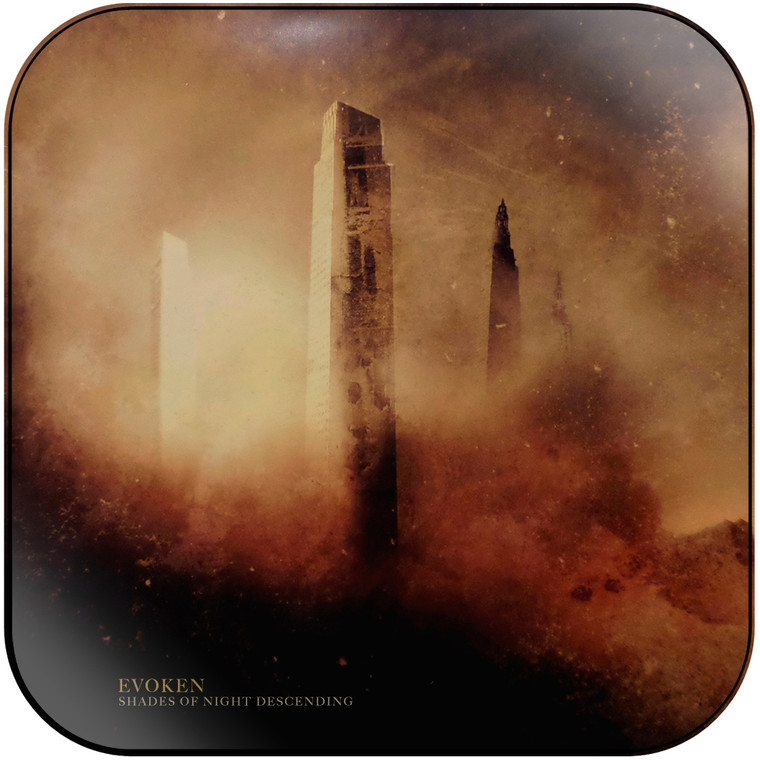 Evoken Shades Of Night Descending-2 Album Cover Sticker