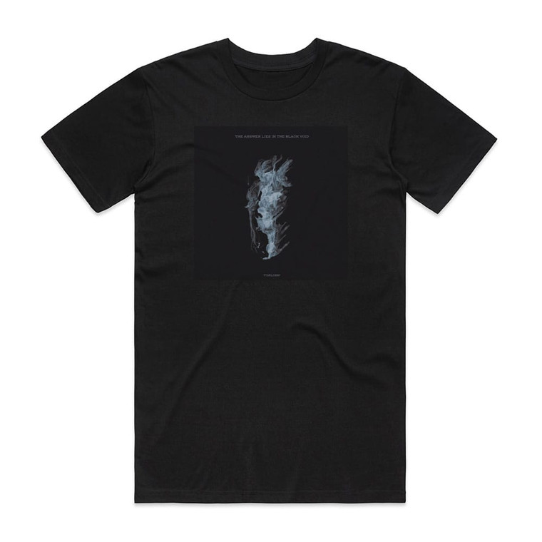 The Answer Lies in the Black Void Forlorn Album Cover T-Shirt Black