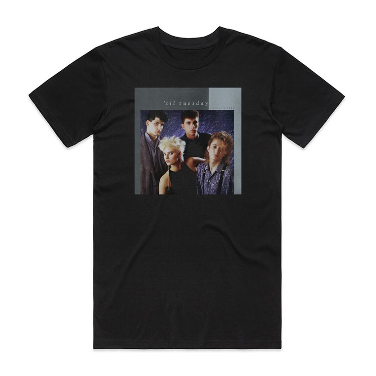 Til Tuesday Voices Carry Album Cover T-Shirt Black