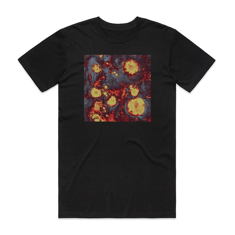 The Black Queen Infinite Games Album Cover T-Shirt Black