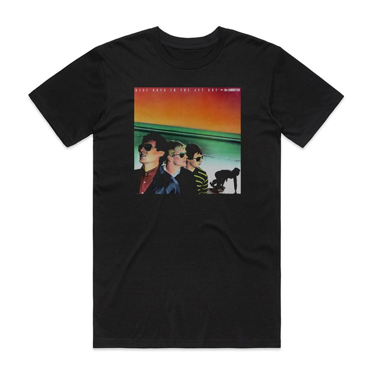 The Lambrettas Beat Boys In The Jet Age Album Cover T-Shirt Black