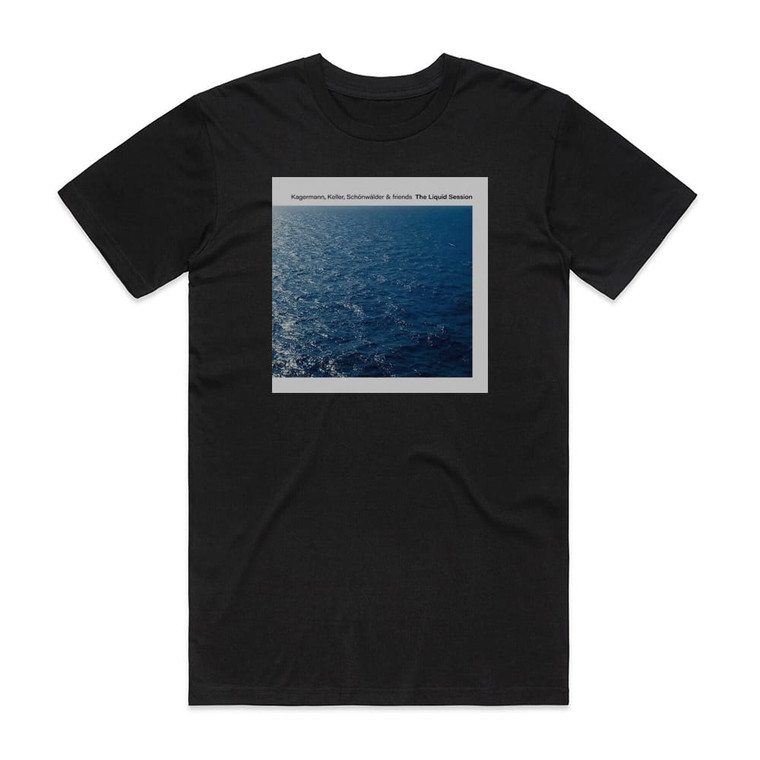 Thomas Kagermann The Liquid Session Album Cover T-Shirt Black