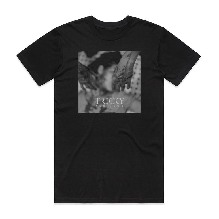 Tricky Sun Down Album Cover T-Shirt Black