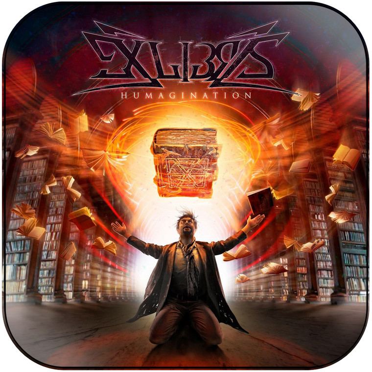 Exlibris Humagination Album Cover Sticker