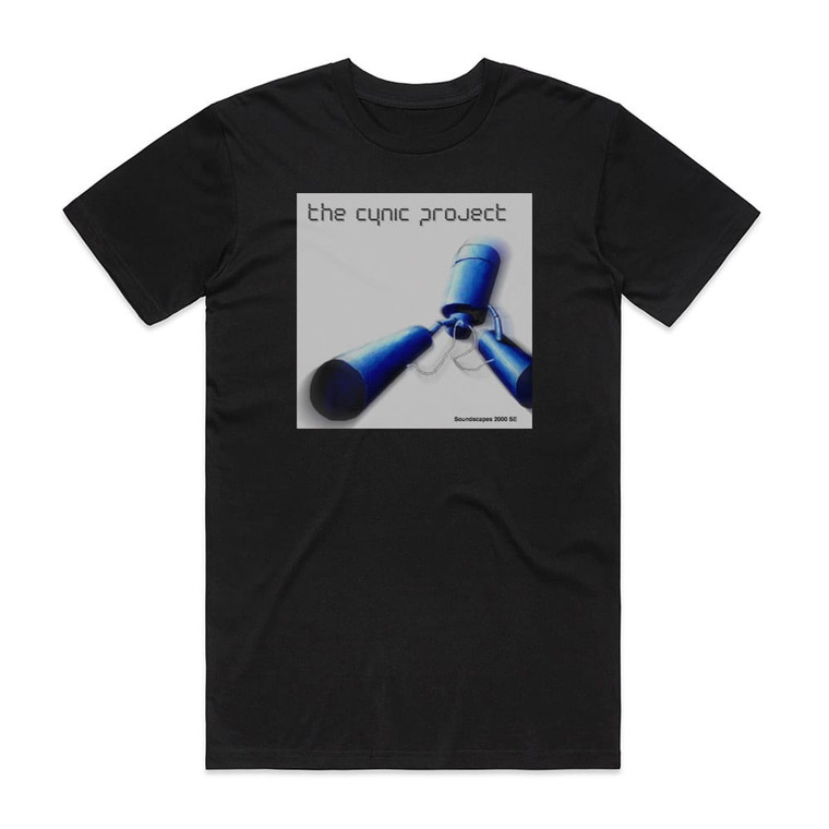 The Cynic Project Soundscapes 2000 Se Album Cover T-Shirt Black