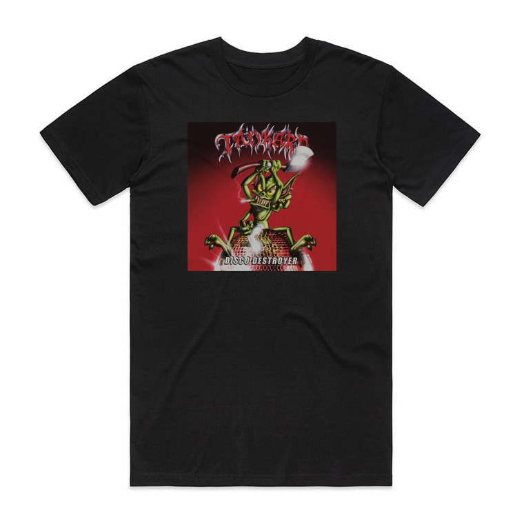 Tankard Disco Destroyer 1 Album Cover T-Shirt Black