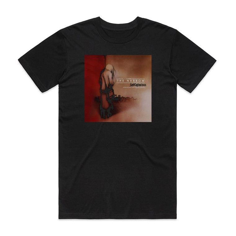 The Narrow Selfconscious Album Cover T-Shirt Black