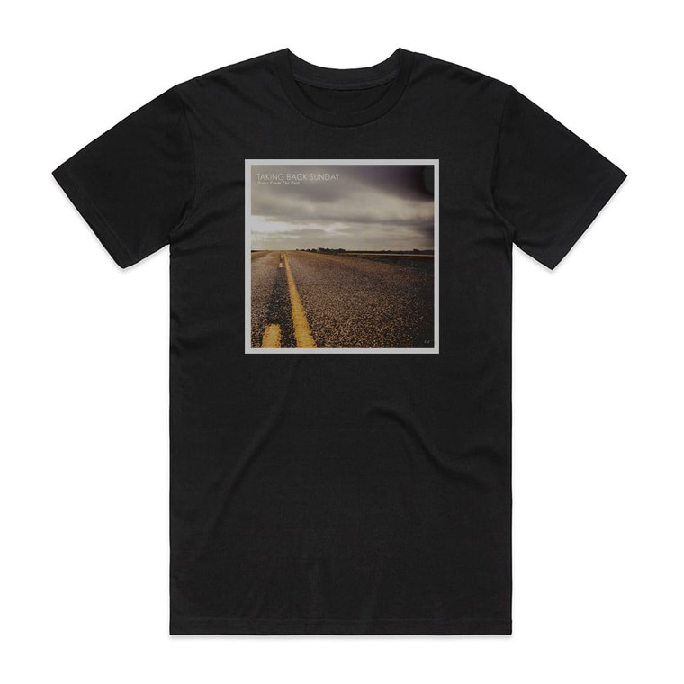 Taking Back Sunday Notes From The Past Album Cover T-Shirt Black