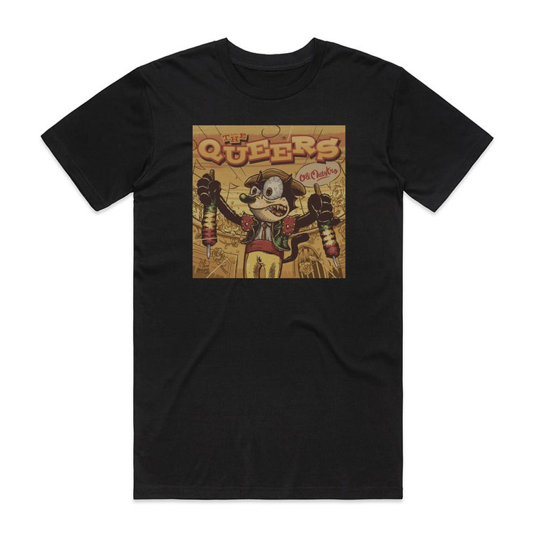 The Queers Ol Maestro Album Cover T-Shirt Black