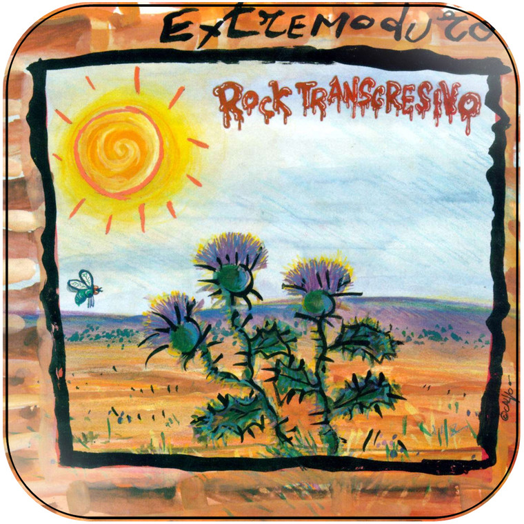 Extremoduro Rock Transgresivo Album Cover Sticker