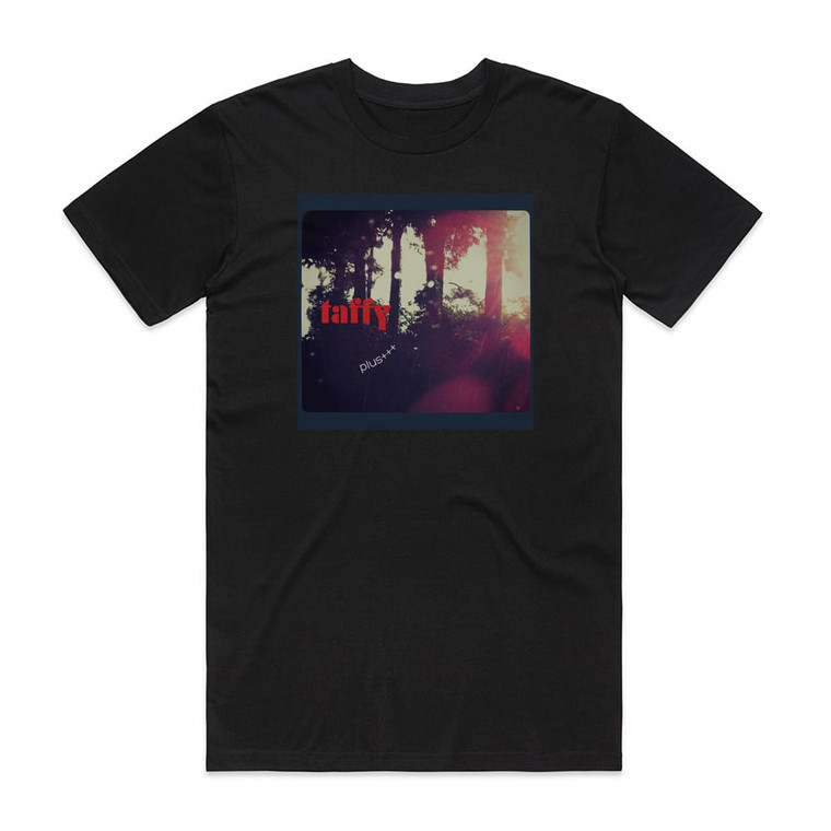 Taffy Plus Album Cover T-Shirt Black