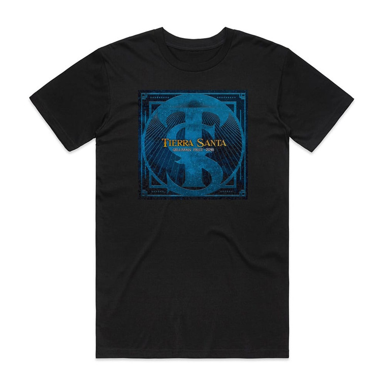 Tierra Santa Gillman Fest 2018 Album Cover T-Shirt Black