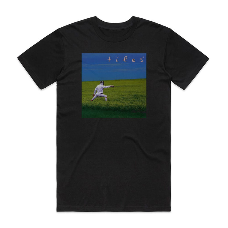 Tiles Fence The Clear Album Cover T-Shirt Black