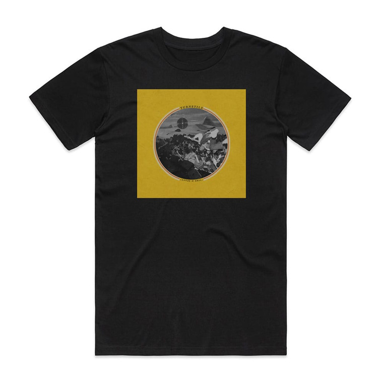 Turnstile Time Space Album Cover T-Shirt Black