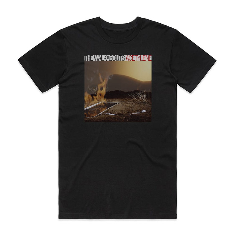 The Walkabouts Acetylene Album Cover T-Shirt Black