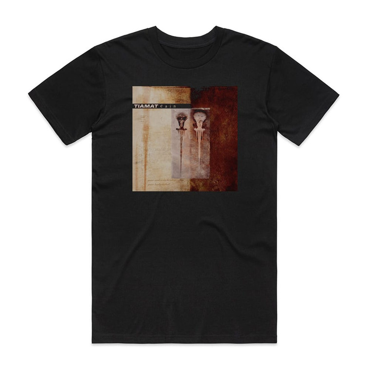Tiamat Cain Album Cover T-Shirt Black