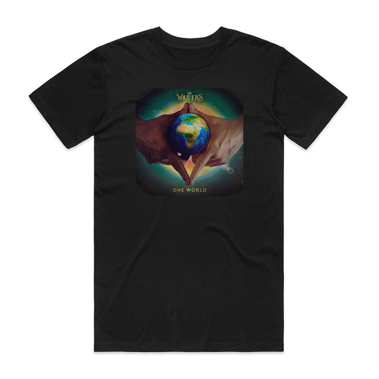 The Wailers One World Album Cover T-Shirt Black