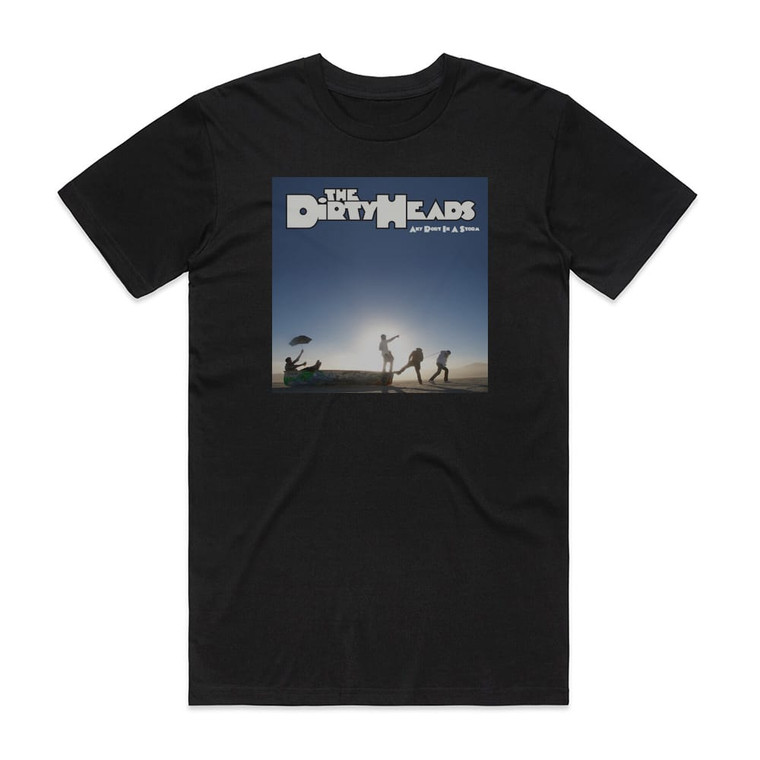 The Dirty Heads Any Port In A Storm Album Cover T-Shirt Black