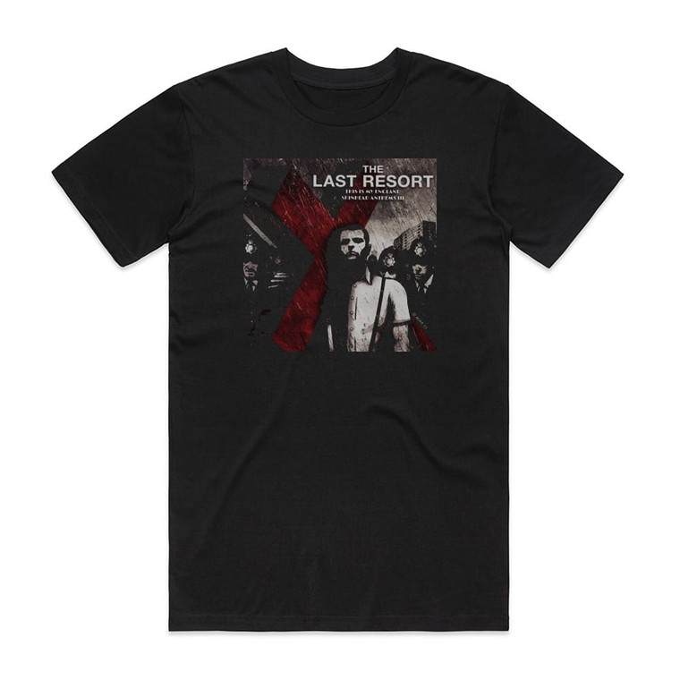 The Last Resort This Is My England Skinhead Anthems Iii Album Cover T-Shirt Black