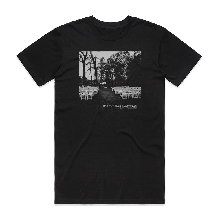 The Foreign Exchange Leave It All Behind Album Cover T-Shirt Black