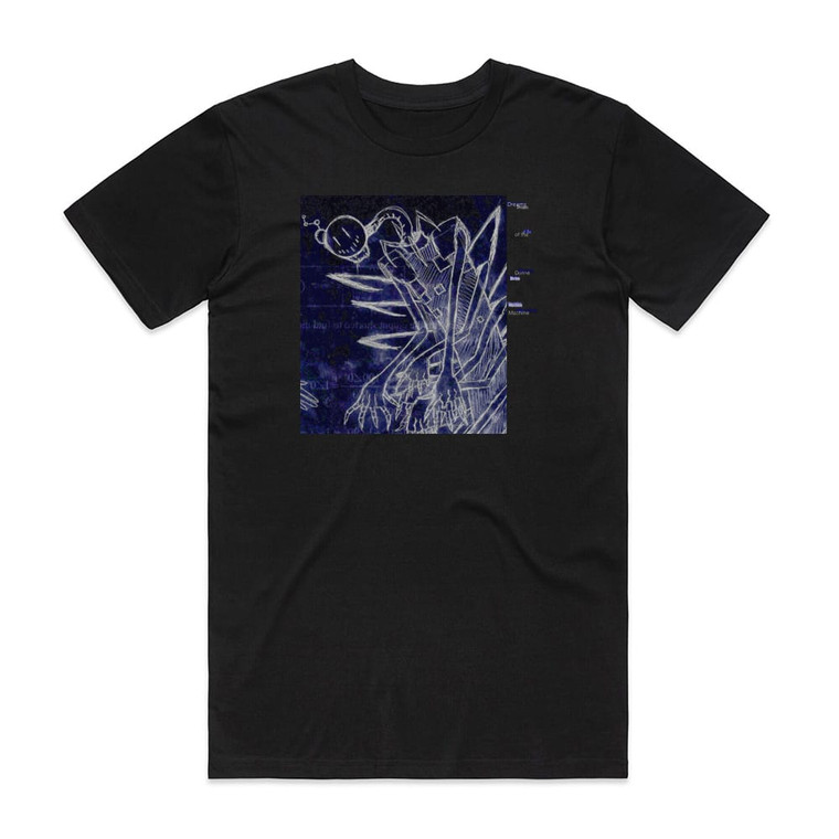 The Phonies Dreams Of The Divine Machine Album Cover T-Shirt Black