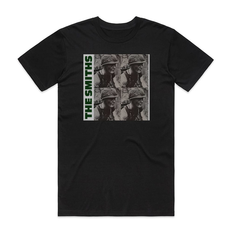 The Smiths Meat Is Murder 3 Album Cover T-Shirt Black