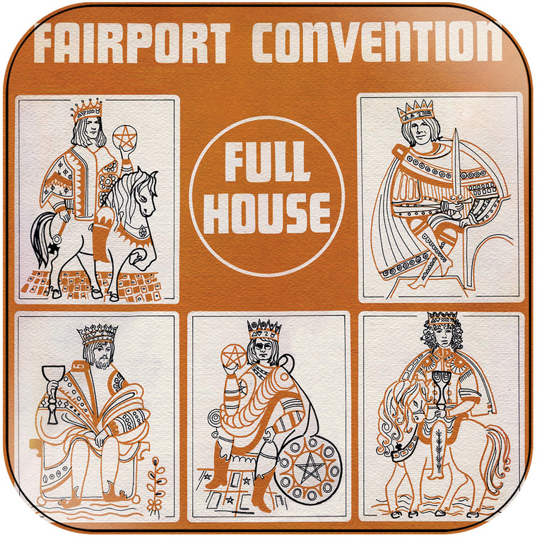 Fairport Convention Full House Album Cover Sticker