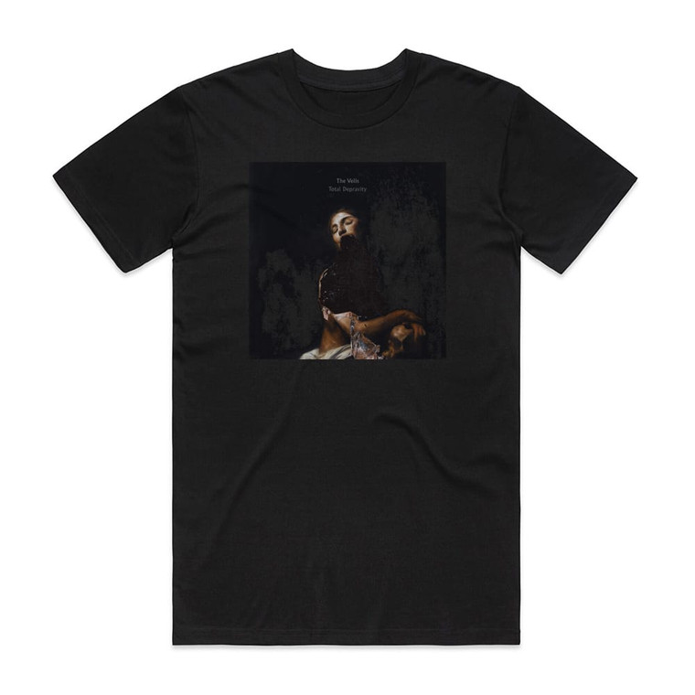 The Veils Total Depravity Album Cover T-Shirt Black